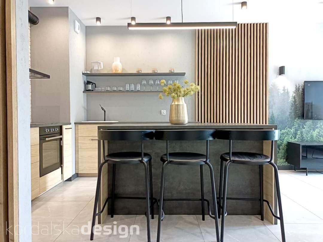 Apartament Przystan Ilawa Green Bagian luar foto