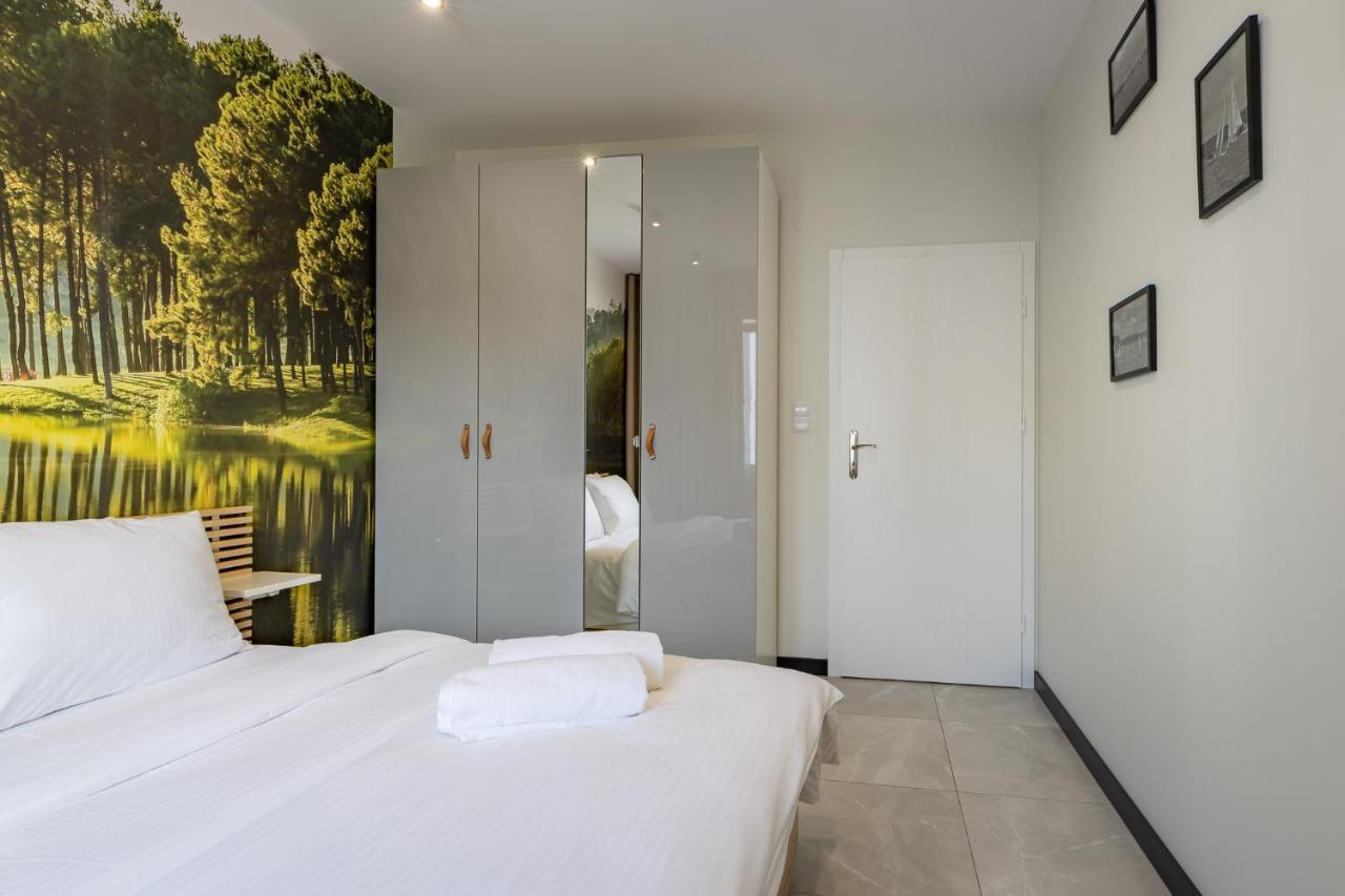Apartament Przystan Ilawa Green Bagian luar foto